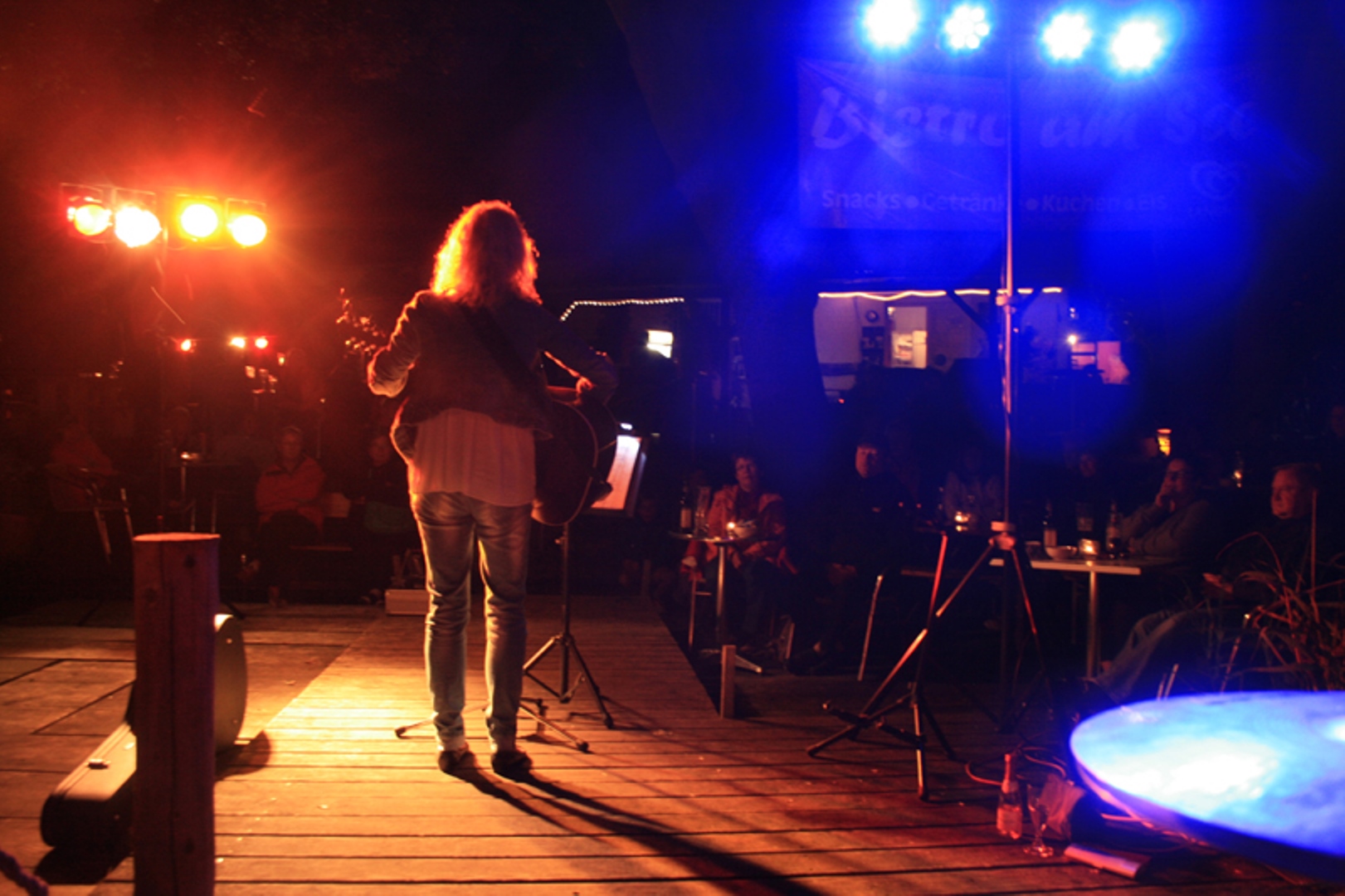 Steg in Flammen mit Michael Roggow & Richie Beat